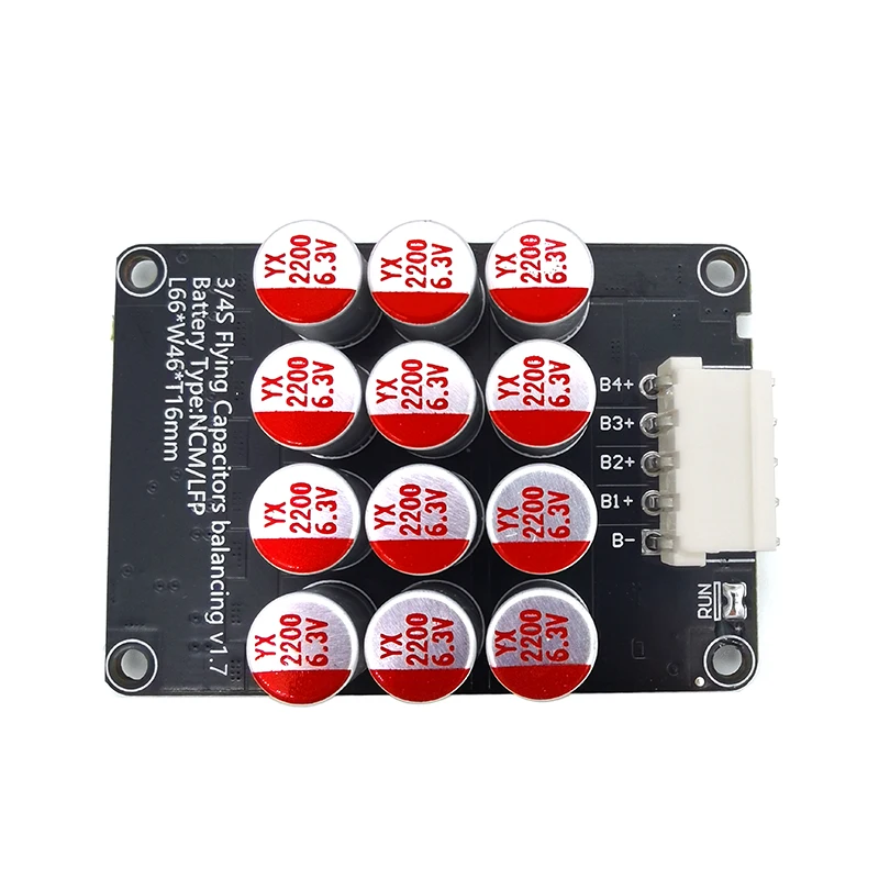 4s 5a Lithium Battery Pack Active Equalizer Balancer Lifepo4 Lithium Li-Ion LTO Battery Energy Transfer BMS Balance Board