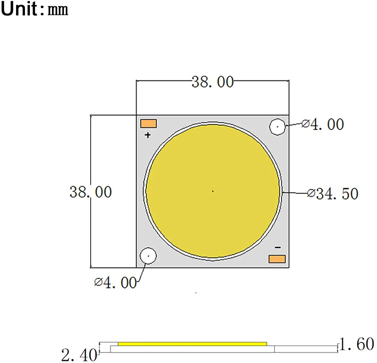 Imagem -04 - Led Cri 95 Mais 280w300w Faça Você Mesmo Iluminação Ultra Brilhante Branca 5600k para Projetor Diy