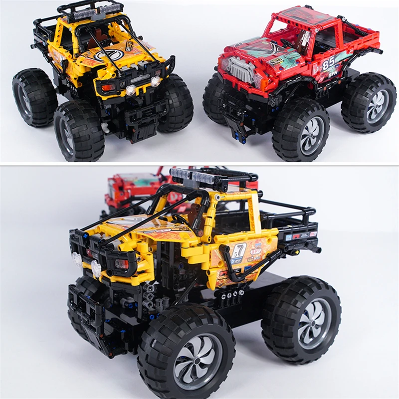 Xingbao 22002/22003 serie di auto telecomando Buggy Building Blocks RC mattoni per auto fuoristrada kit di modelli giocattoli da collezione