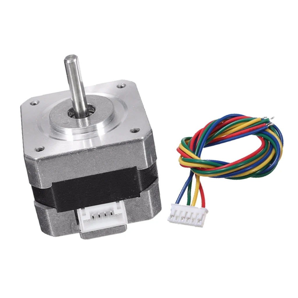 Nema 17 Bipolar Stepper Motor 28N.cm 0.4A 12V 4 Wire For CNC/3D Printer