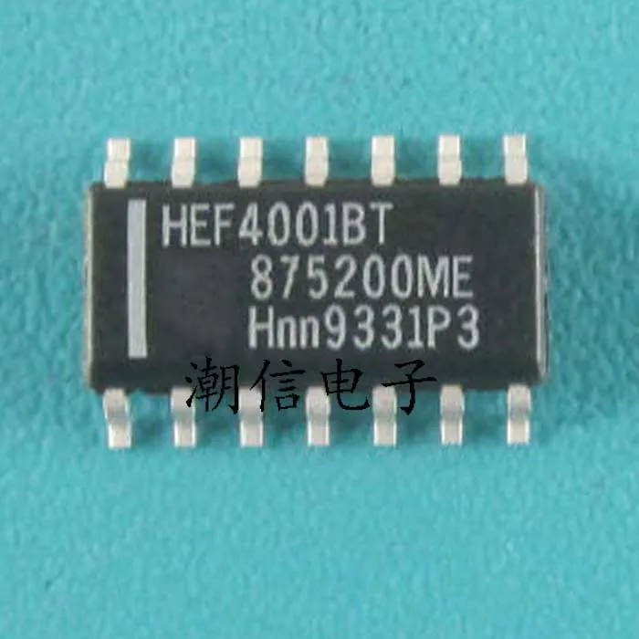 10cps  HEF4001BT narrow: 3.9mm Logic