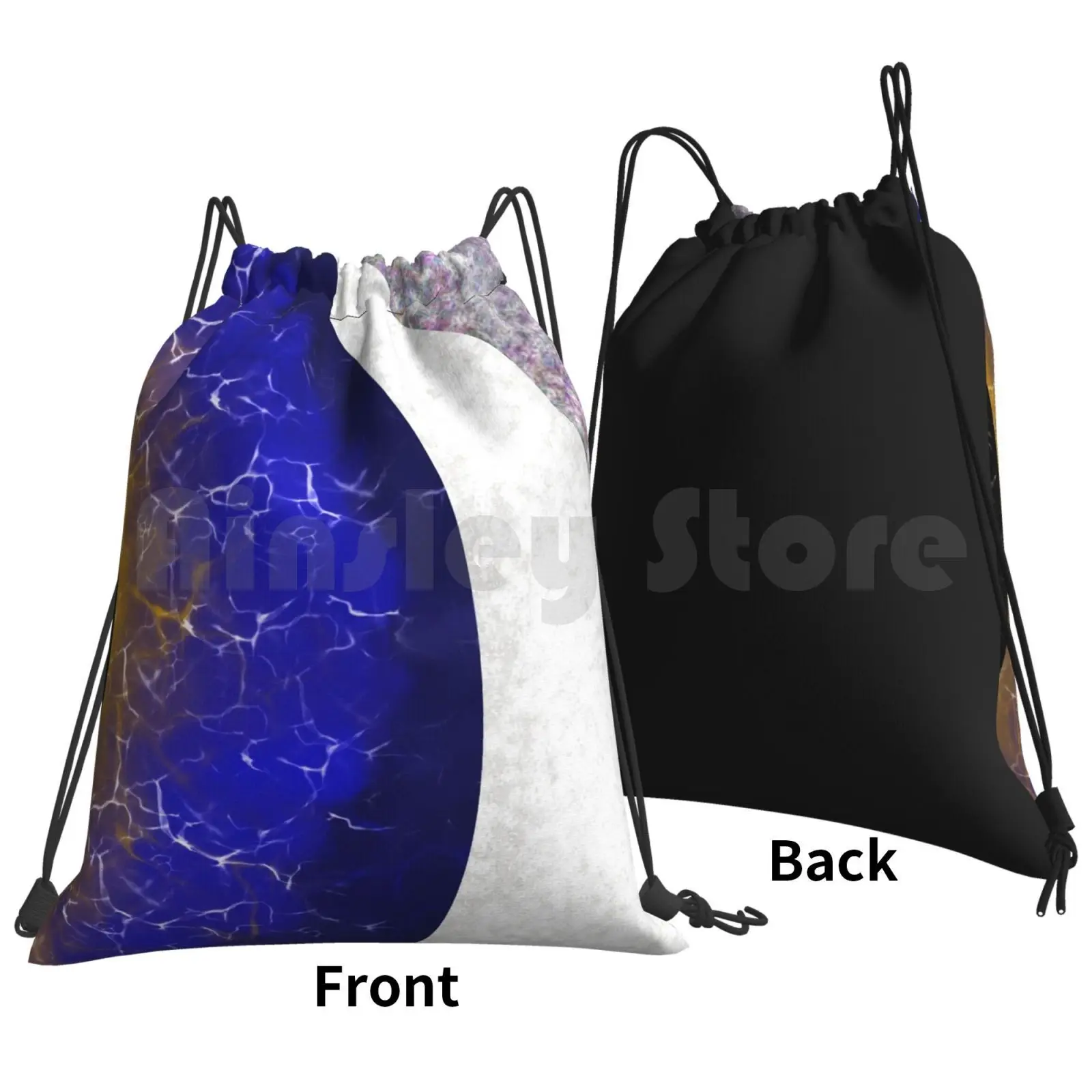 Dot Band 2017 Uniform Backpack Drawstring Bag Riding Climbing Gym Bag Dot Band Uniform 2017 Uniform Blue Knights 2017