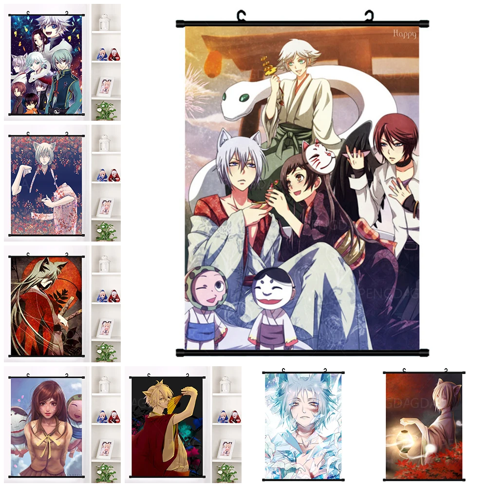 Decor Home HD Print Plastic Scroll Poster Kamisama Hajimemashita Tomoe Hanging Painting Art Anime Characters Canvas Wall Picture