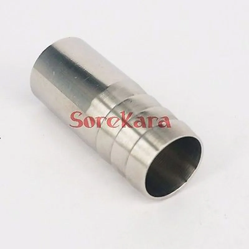 45 Mm Tube O/D 304 Rvs Sanitair Slang Barb Weld Pijp Connector