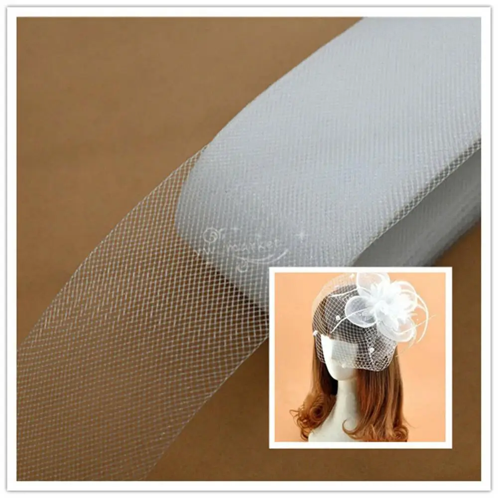 16cm Horsehair for crinoline Plain Crin Horse Hair Braids Fascinator white black for dress soft hard