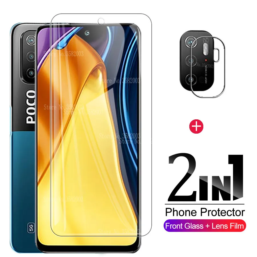 camera lens protectors for xiaomi poco m3 pro m 3 3pro pocophone little m 3 pocom3 pro Clear screen protective glass film cover