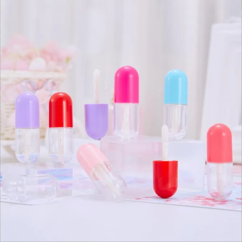 Wholesale 3ml Lipgloss Bottles Lip Blam Bottles Tubes Lip Tubes/Bottles Makeup Lip Gloss Bottles Tubes Lipstick Balm Bottles