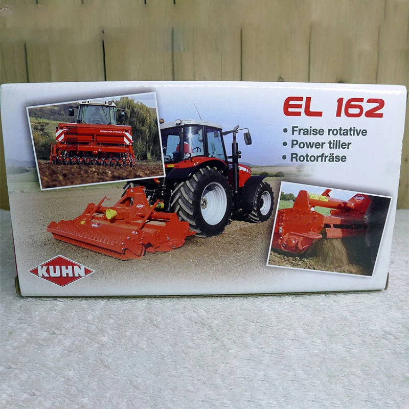 UH 1:32 France Kuhn EL 162 Kuhn Reclamation Machine Land Crusher Tractor Car Model Static Display Adult Collection Boy Gift