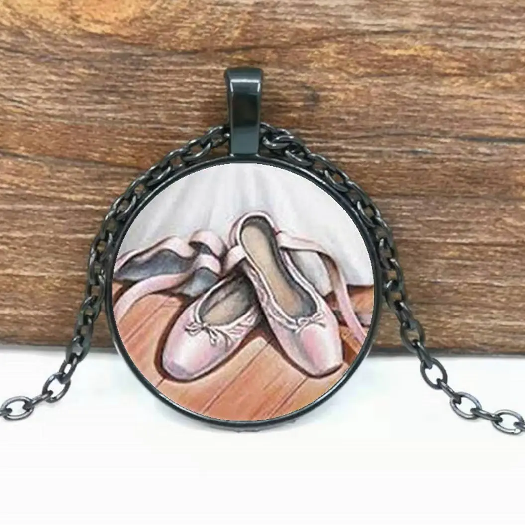 الباليه قلادة الرقص مجوهرات راقصة الباليه النعال راقصة الفن قلادة المختنق قلادة النساء الرجال