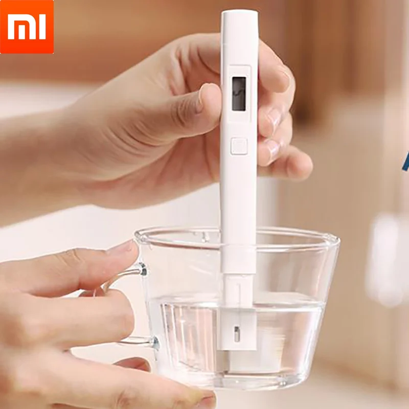 Original Xiaomi Mijia Smart TDS Meter Water Tester Quality Purity Portable Detection PH EC TDS-3 Test Smart Meter Digital