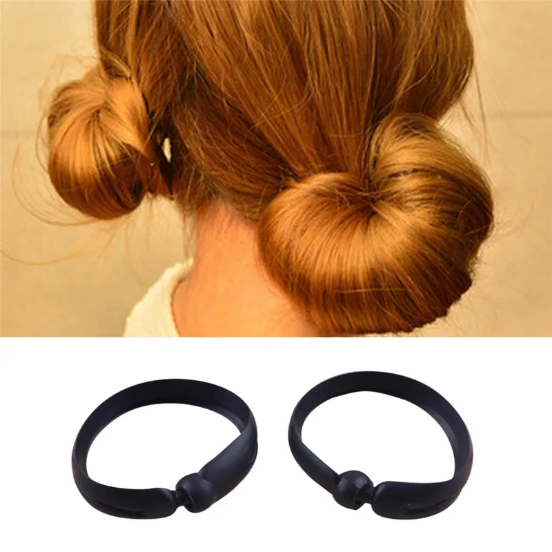 2pcs Fashion Hairstyle Tools Simple and Fast Make Hairstyles for Women Girls New Hair Scrunchies Hair Accessories