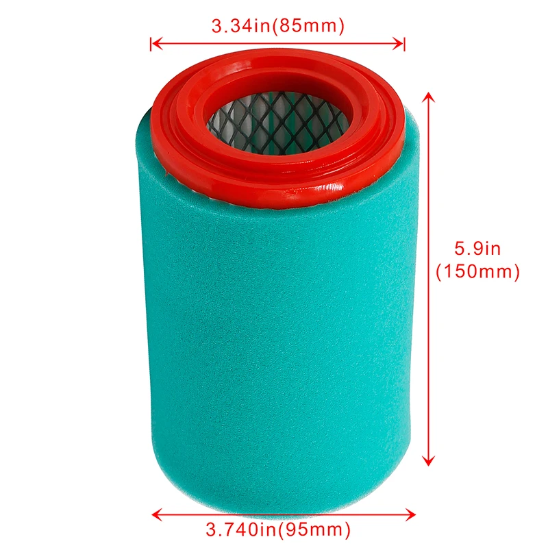 Motorcycle Air Filter Accessories for Yamaha 1P0-E4450-00-00 4XE-E4450-00-00 Bear Tracker 250 YFM250X YFM250B YFM250X YFM250XH