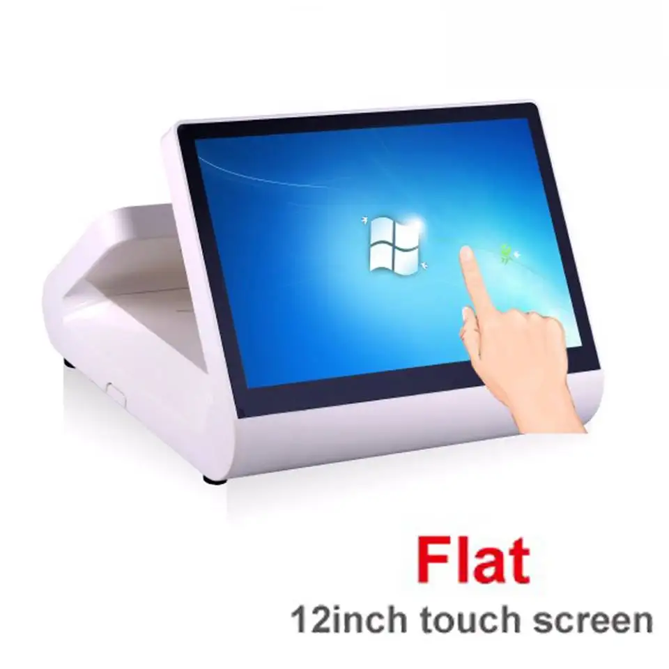 

12'' capacotive touch screen POS system high quality POS machine Cash register Point of Sales ComPOSxb J1900 fanless