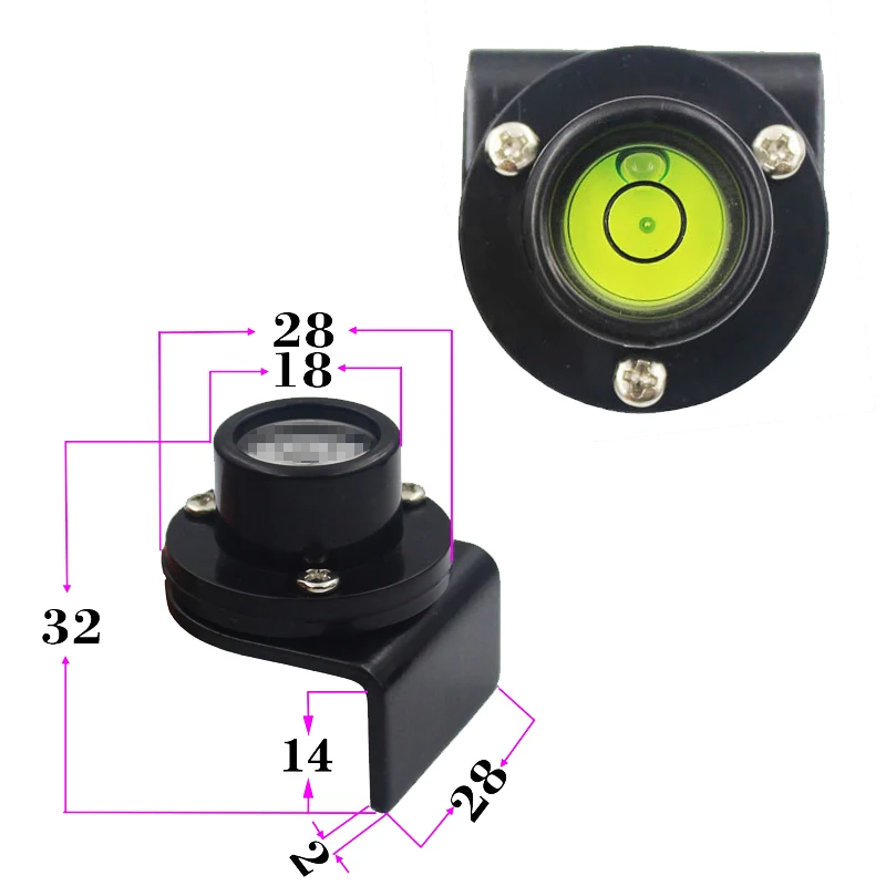 QASE Spirit Level Bubble Tower Ruler Blister Hanging Right Angle Leveler For Leveling Grade Rod Two Size Two Color Available