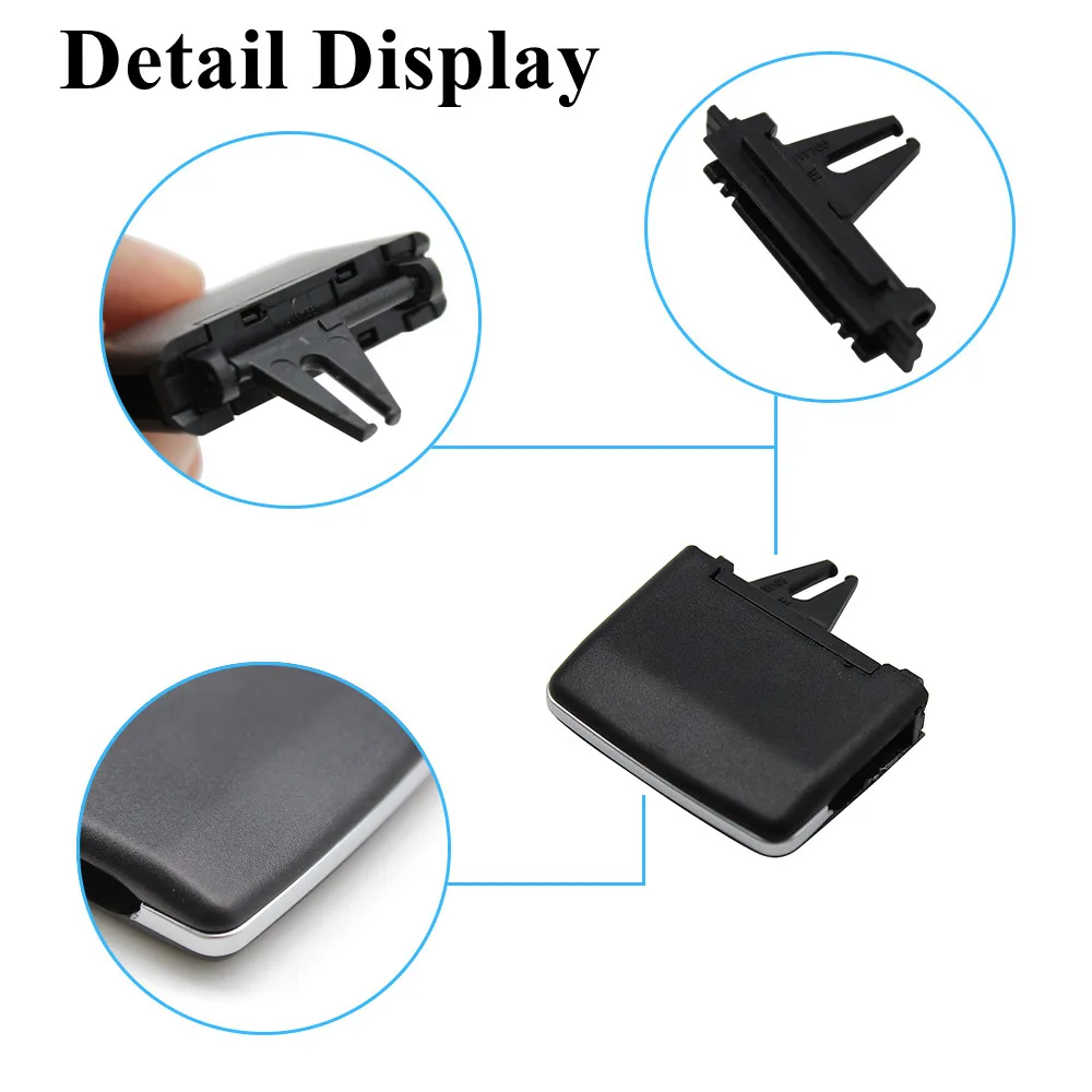 Car Rear AC Air Conditioning Vent Grille B Pillar Outlet Tab Slide Clip For Mercedes Benz M ML GL GLE GLS W166 W292 2012-2019 view 3