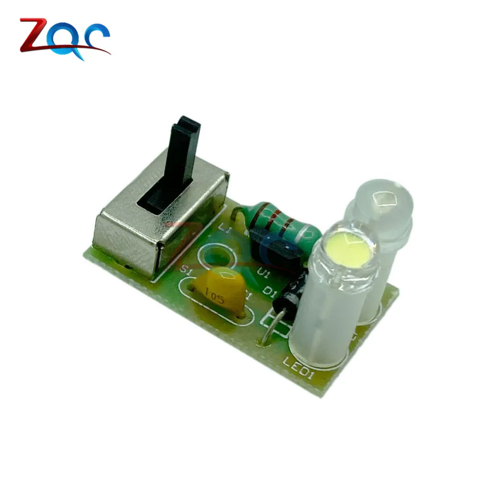 1.2V Ni-MH Battery Control Switch Module Solar LED Light Control Board for Ceramic Lamp Lawn Lamp Street Lamp