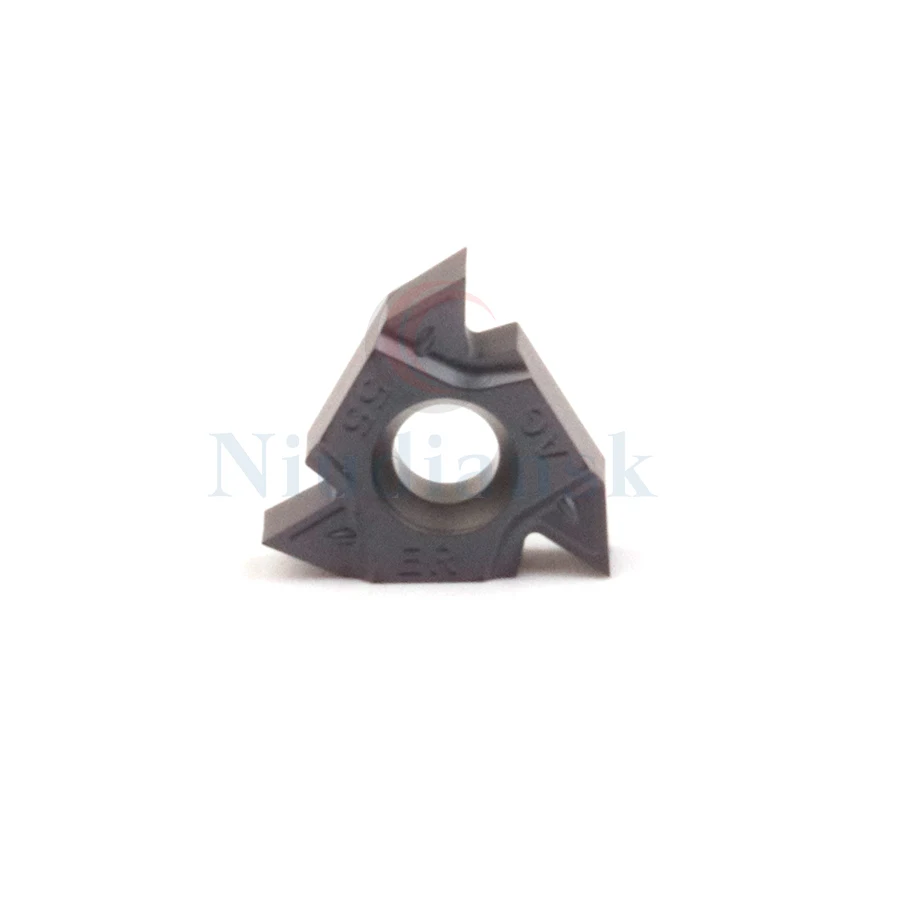 10pcs High Quality 16ER 16IR G55 AG55 A60 G60 AG60 Wearresistant CNC carbide thread insert for thread turning tool Free shipping
