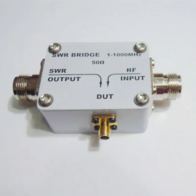 1-1000MHz 1GHz reflection Bridge Standing VSWR Wave/SWR /RF/ Directional /Bridge for Antenna debugging, RF circuit Radio TV