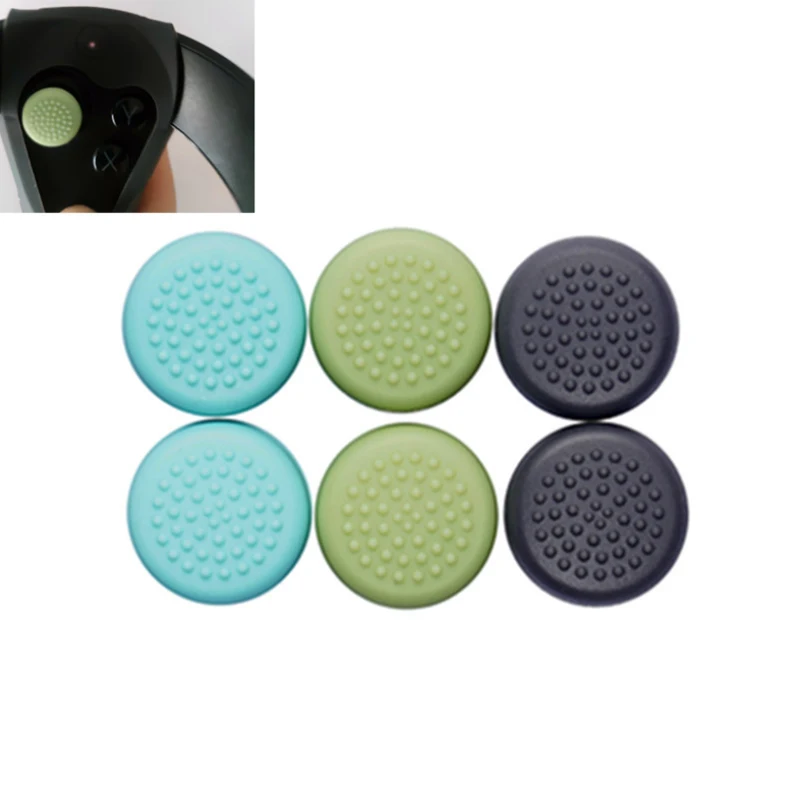 2*4Pcs Protective Case Cover Cap for Oculus Quest 2 VR Touch Controller Handle Silicone Sleeve Non-slip Caps for Oculus rifts