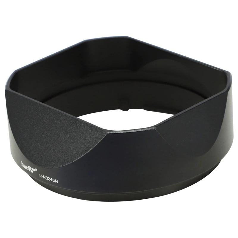 Haoge Bayonet Square Metal Lens Hood for Sony FE 40mm F2.5 G （FE 2.5/40 G） Lens Shade with Cap on Sony A7C A7R4 Camera