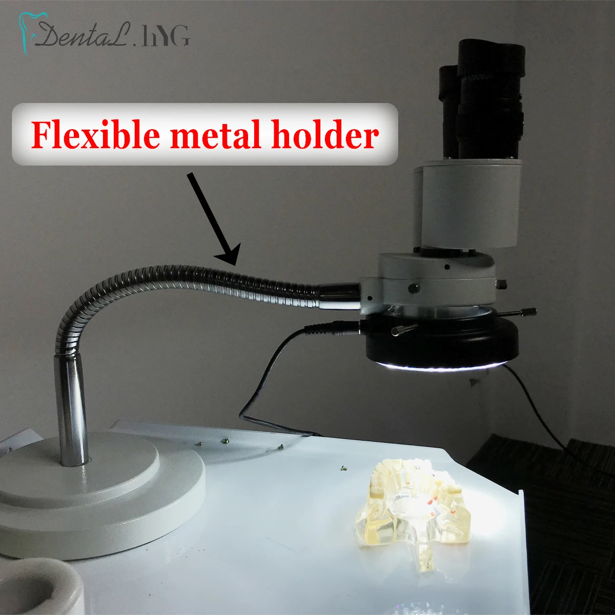 High Definition Dental Lab Microscope Binocular Denture Processing Microscope /Jade Ware Processing Microscope 5X/10X/15X/20X