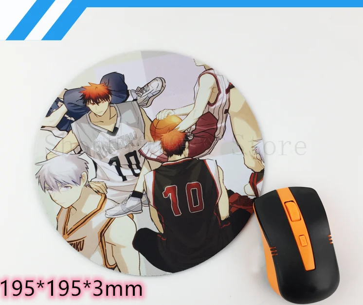 

Free Shipping 10pcs/lot 20*0.2cm Blank Sublimation Pads Round Shape High Quality DIY Printing Transfer Mouse Pad