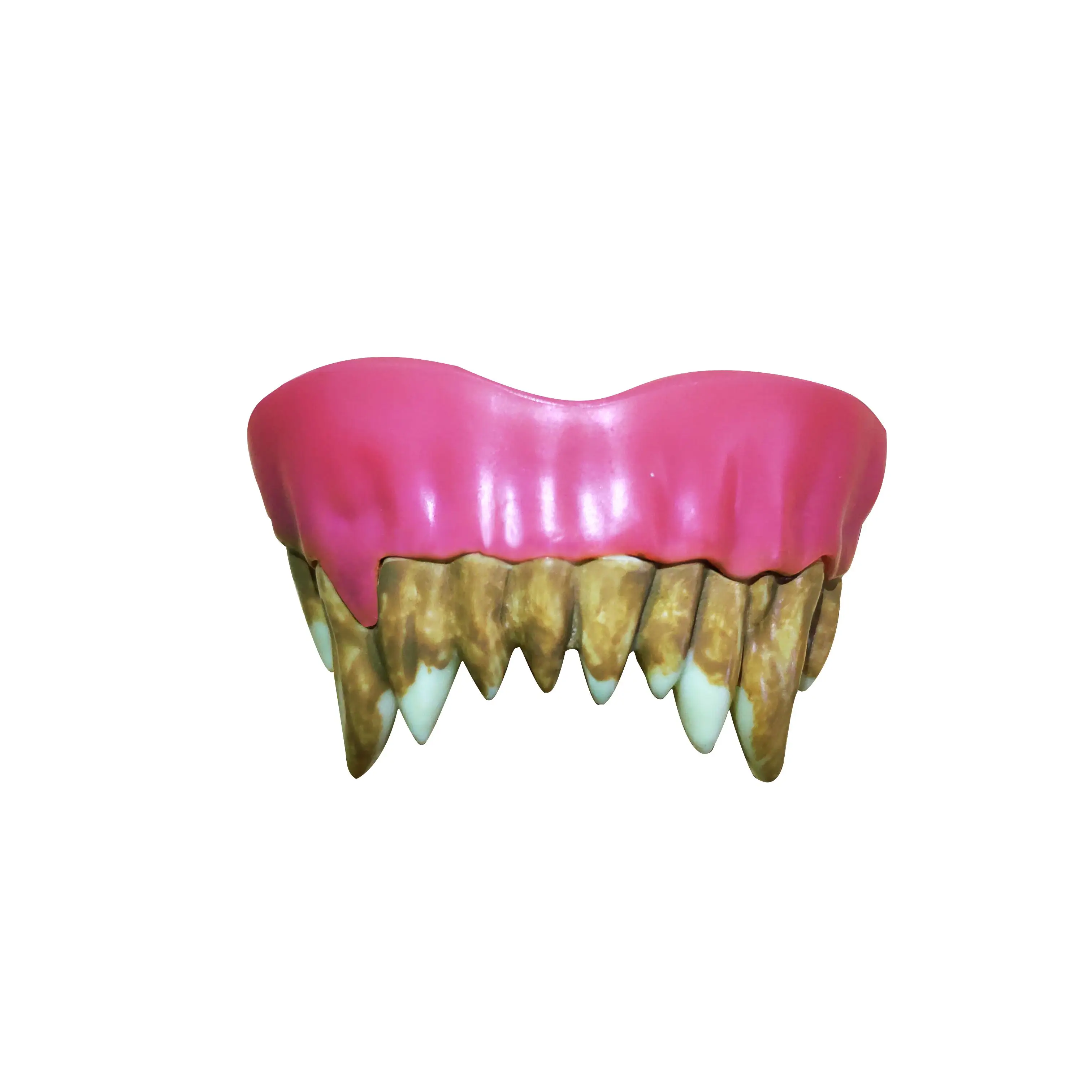 Denti Horror di carnevale protesi di zombie per feste di Halloween con pasta termoplastica modellabile inclusa, posticci per feste, halloween