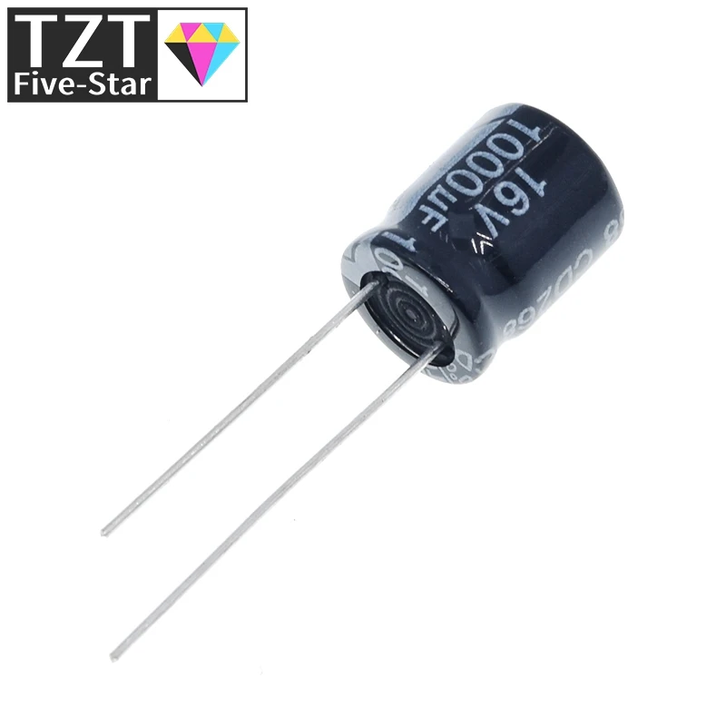 TZT 10/30 Stück Hochwertige 16V1000UF 10*13mm 1000UF 16V 10*13 Kondensatoren – Detail 4