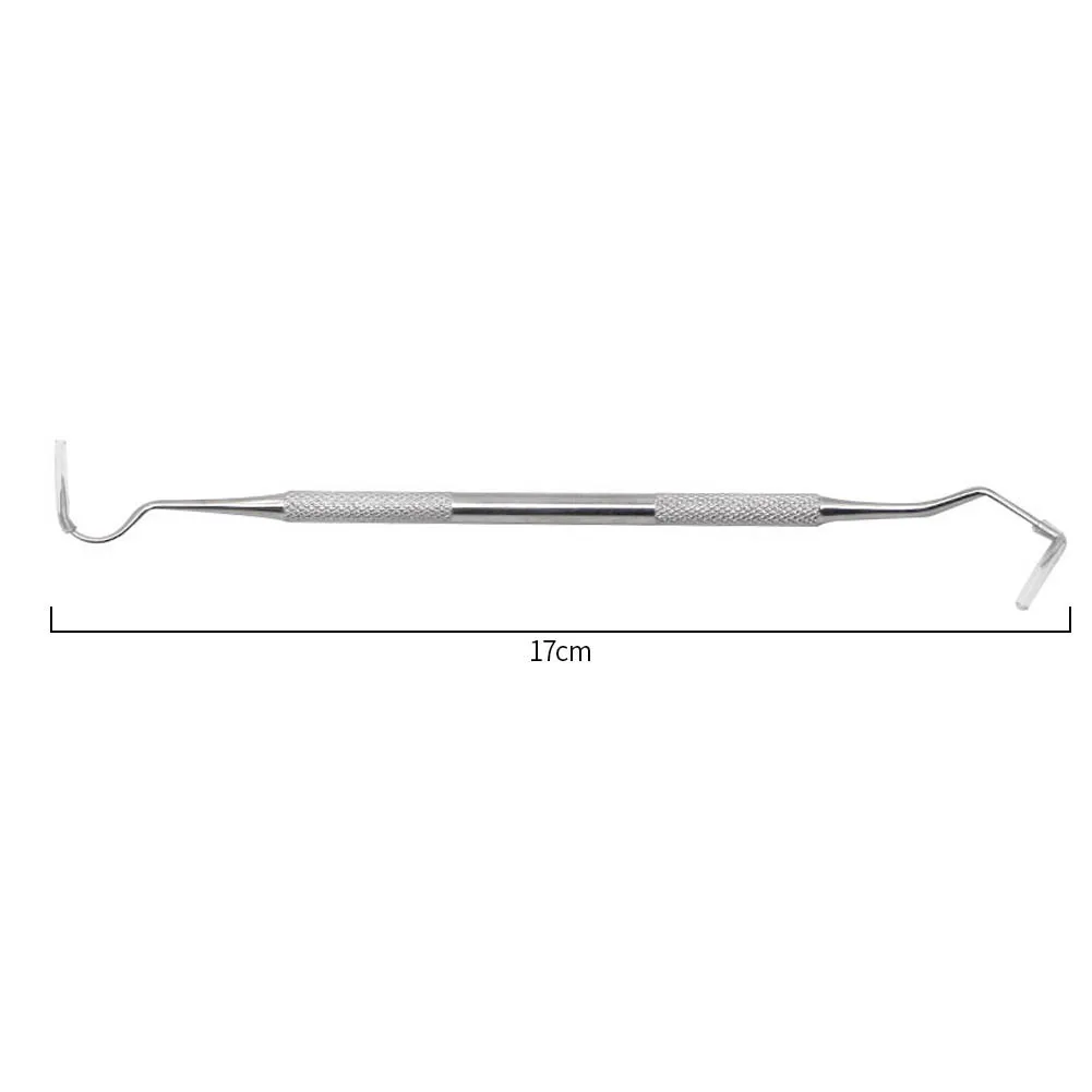 1pc Double Heads Dentist Teeth Clean Hygiene Explorer Probe Hook Pick Stainless Steel Dental Tool Product for Dental Clinic