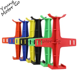 Universal Motorcycle Fork Support Brace Guard Protect Protector Plastic Dirt Bike Transportation Saver Brace Honda Yamaha