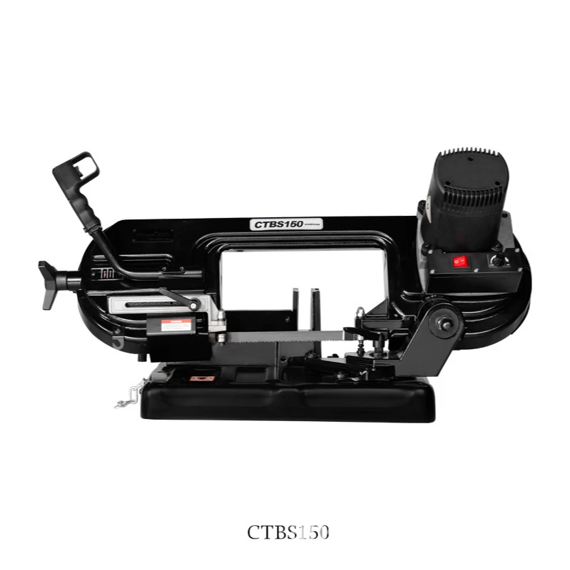 Ctbs 150 Sewing Machine Band Saw Machine Small Desktop Household Stainless Steel Metal Cutting Machine Horizontal