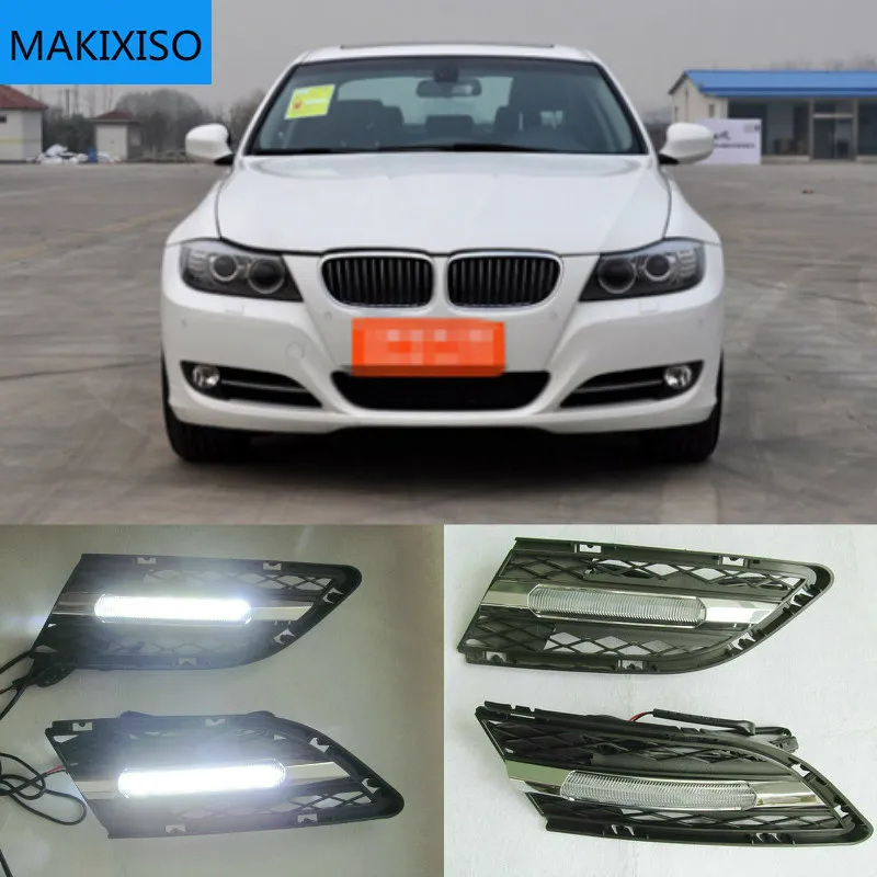 

2PCS Car LED DRL For BMW E90 3series 328i 320i 323i 325i 330i 2010 2011 2012 Daytime Running Lights Daylight Fog lamp