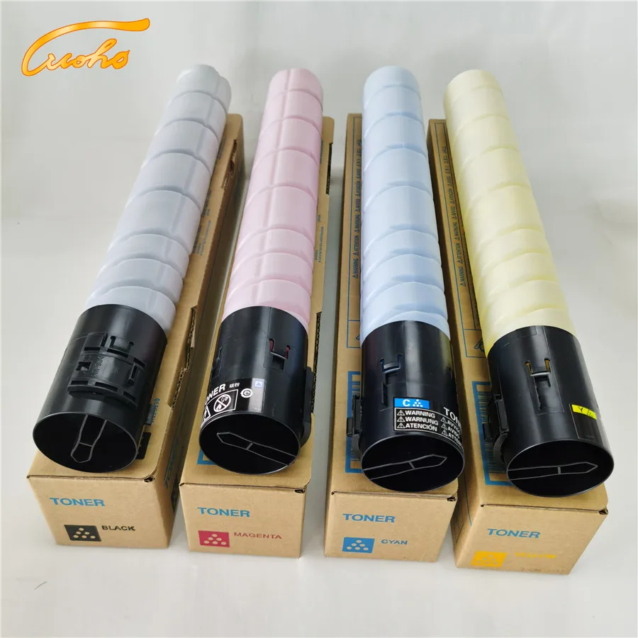 CMY 400g  BK500g TN220 Toner Cartridge For Konica Minolta Bizhub C221 C221S C281 C7122 C7128 Toner Cartridge High Quality