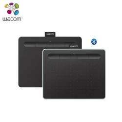Wacom Intuos Small CTL-4100WL Bluetooth Graphics Drawing Tablet Compatible with Mac, PC, Chromebook & Android + 3 Software