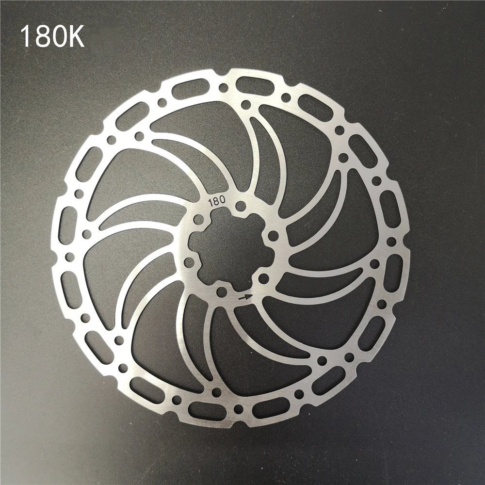 ZOOM 140mm 160mm 180mm MTB Road Bike Disc Brake Rotor  Cyclocross Bike Brake Disc 44mm Centerline Bike Brake Rotor