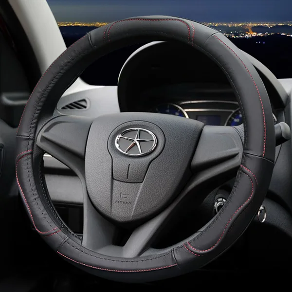 

Suitable for JAC Refine S2 S5 M2 M3 M5 FRISON leather steering wheel cover