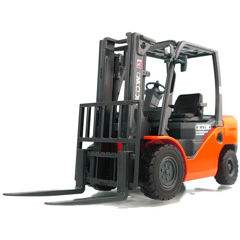 Exquisite alloy 1:20 forklift truck model,handling forklift toys,advanced alloy forging,free shipping,Wholesale and retail