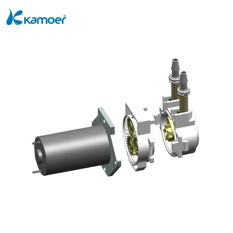 Kamoer 220 Ml/min Khpp260 Peristaltische Pomp 12V 24V Tandwielpomp Dc Motor Zelfaanzuigende Pomp Prex Siliconen Tubing Doseerpomp