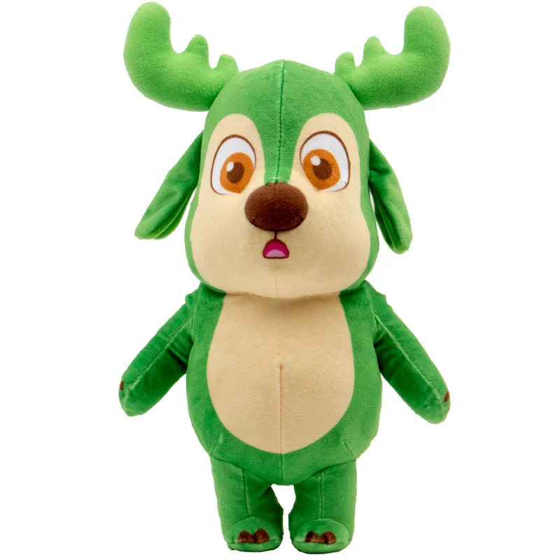 2021 New Cartoon Deer Squad Plush Toy Stuffed Animal Soft Super Dear Dolls Baby Kids Sleeping Appease Doll Birthday Gift