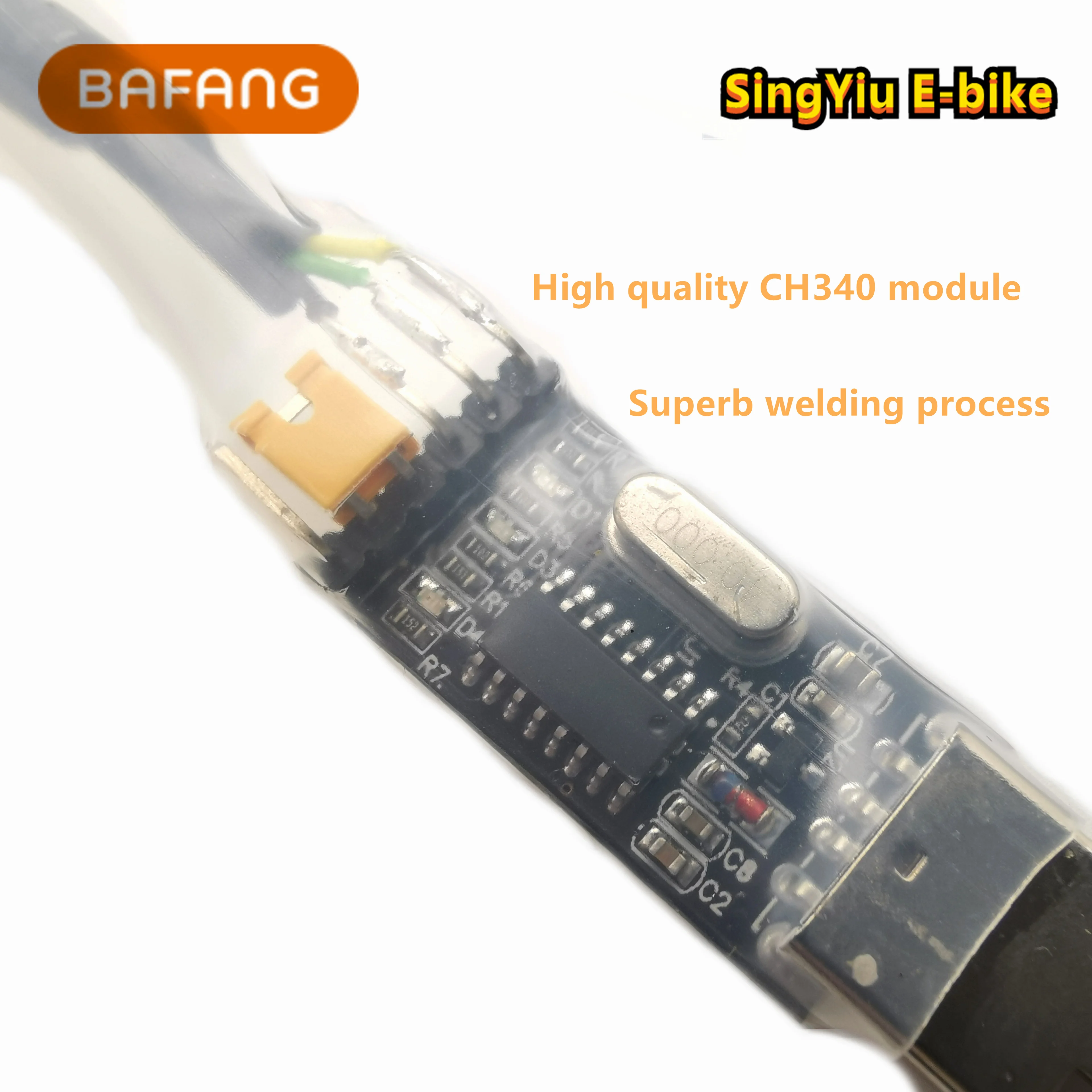 Bafang Programming Line 5Pin E-bike USB Conversions Cable For BBS01 BBS02 BBSHD Hydraulic Brake Sensor Display Mid Drive Motor