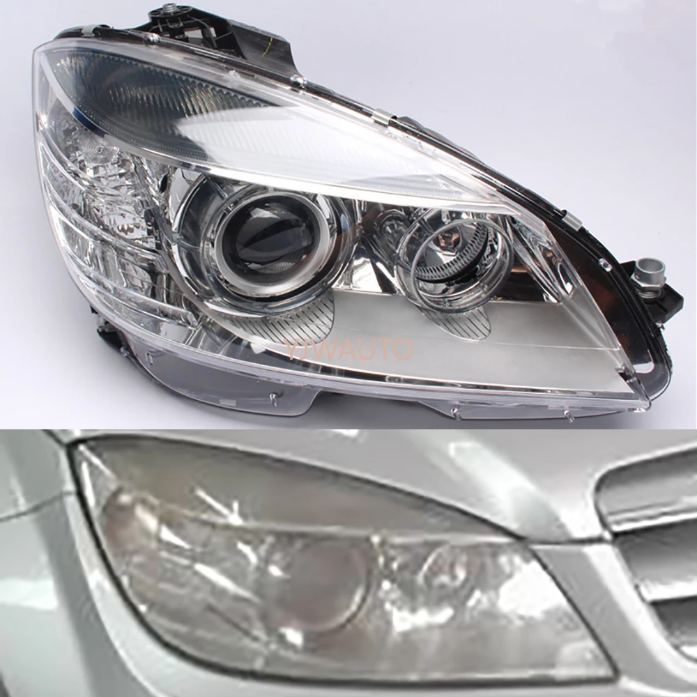 

Headlamp for Mercedes-Benz C-Class W204 C180 C200 C230 C260 C280 C160 2007~2012 Headlights Assembly Auto Car Light Assembly