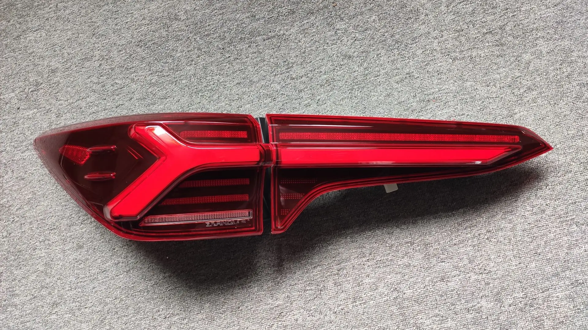 Toyota Fortuner LED Tail Lamp/Rear Lights for 2015 2016 2017 2018 2019 2020 with RED CLEAR SMOKE Colors