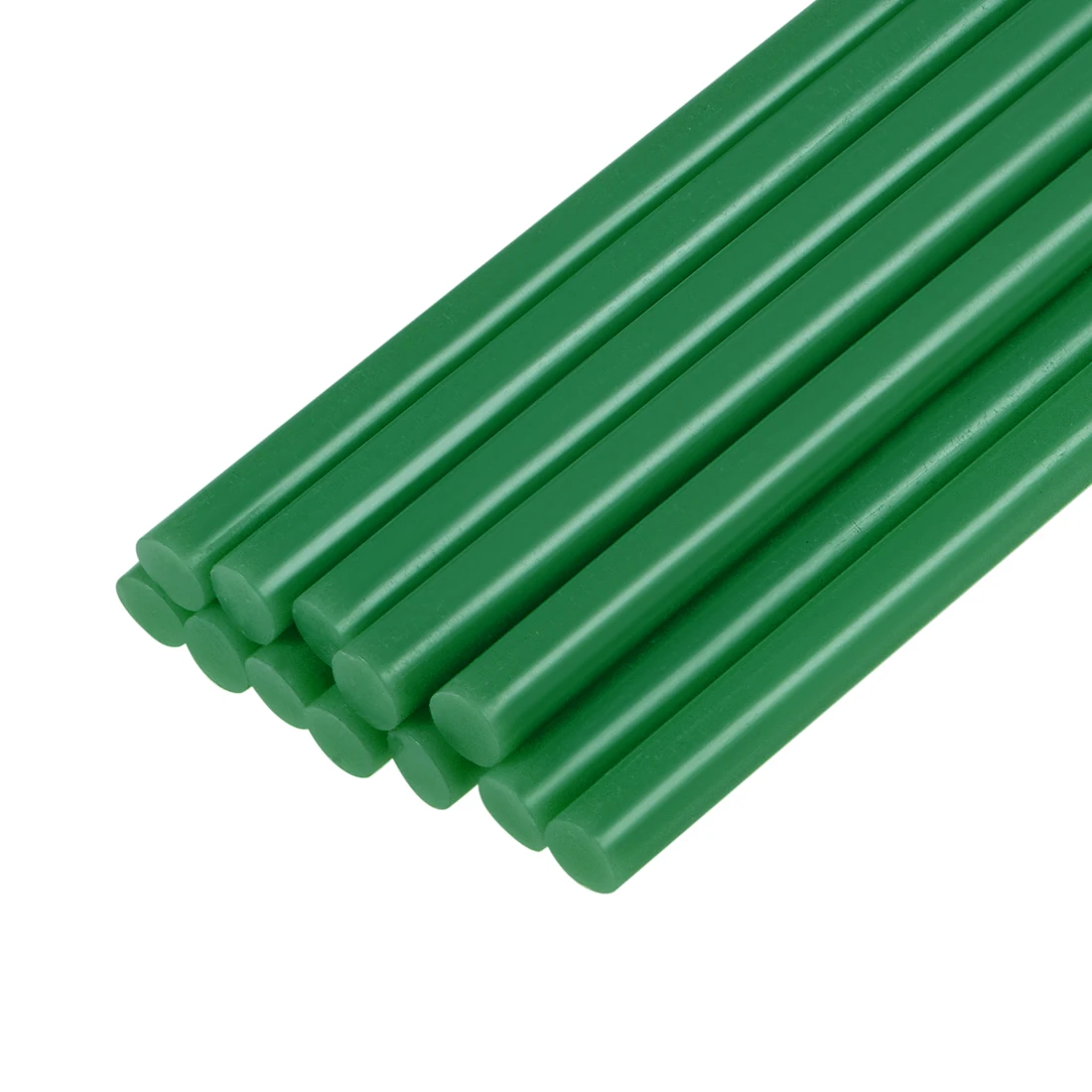 uxcell Mini Hot Glue Sticks for Glue Gun 0.27-inch x 4-inch Dark Green 12pcs