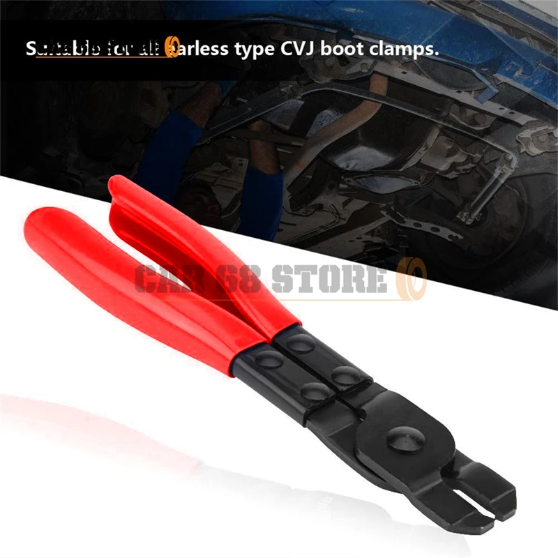 217MM Car CV Joint Boot Hose Clamp Pliers Earless Type Clip Auto Repair Disassembly Tool For All earless Type CVJ Boot Clamps