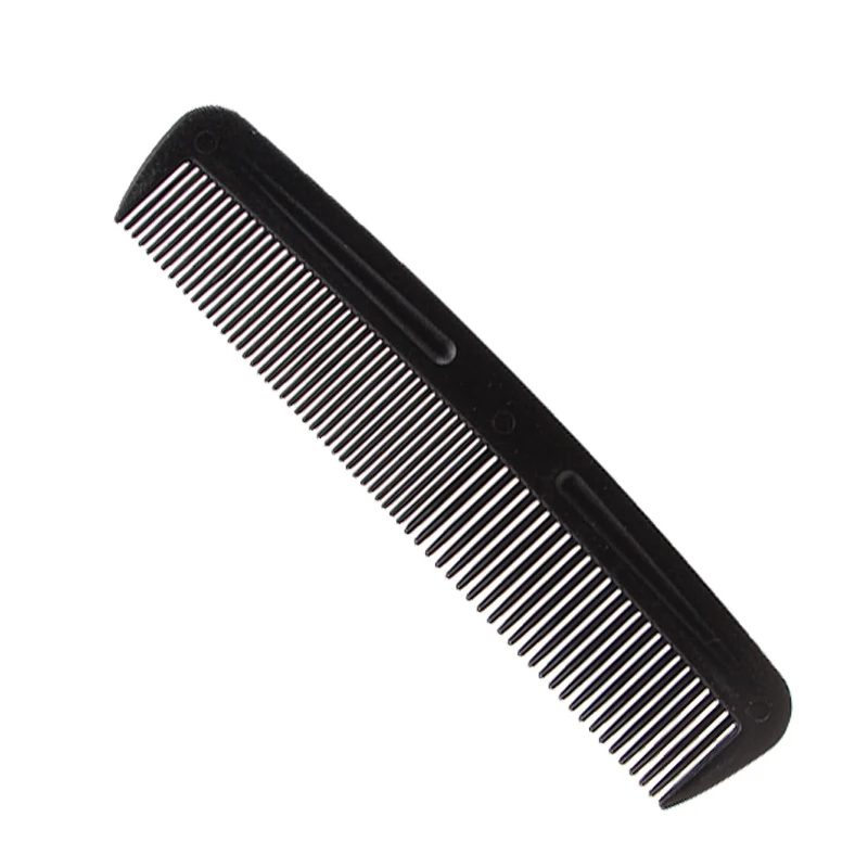 Neuankömmlinge 4/5/6/7 stücke schwarz Friseur Zubehör Set entwirren Haar bürste Styling heißen Kamm Glätte isen hochwertige Haar kämme – Detail 9