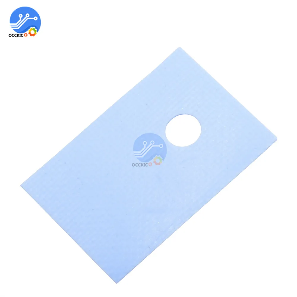 200PCS TO-220แผ่นฉนวนซิลิโคนฮีทซิงค์ Shim สำหรับแล็ปท็อป GPU CPU