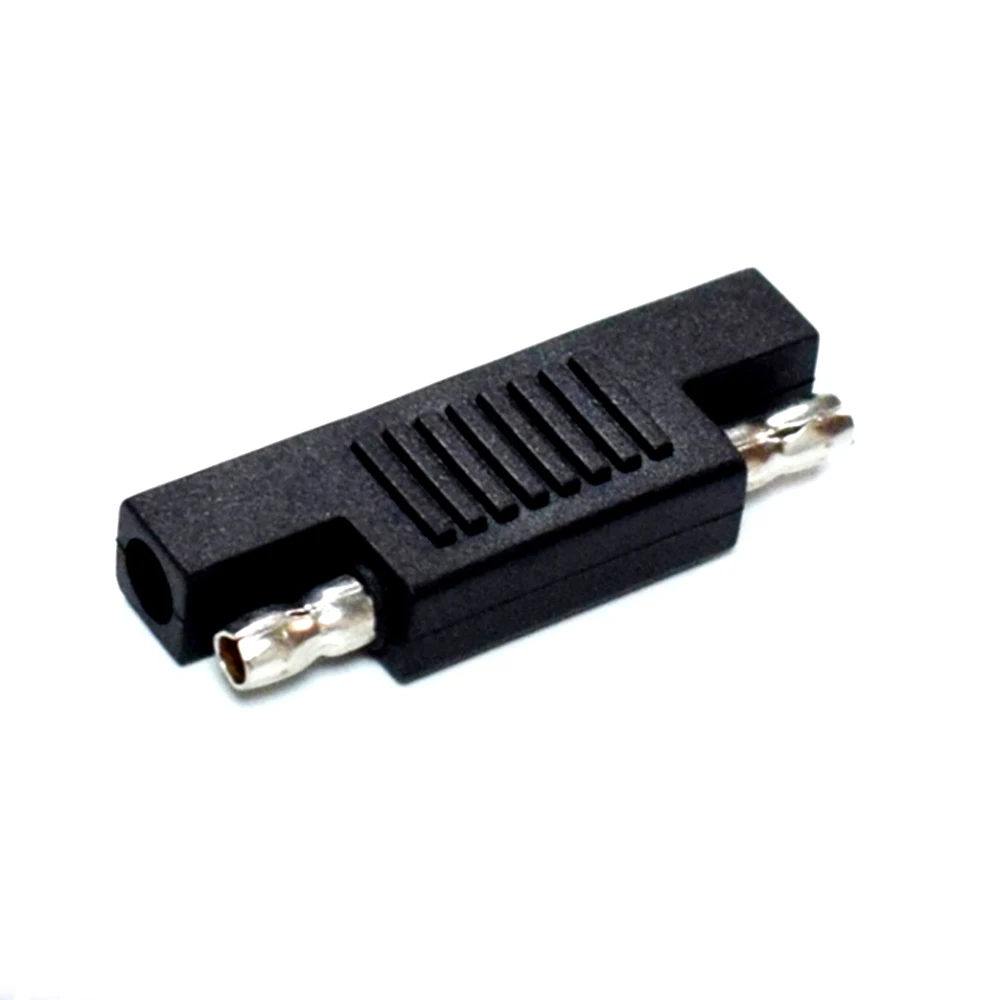 Adaptador SAE macho a macho, conector de Cable fotovoltaico, enchufe de batería Solar, conversión, cabezal de conversión Sae