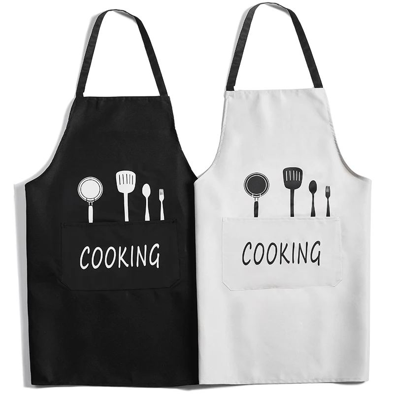 Aprons for Women Men, Kitchen Cooking Aprons with Pockets，Water/Oil-Proof Adult Baking Coffee Shop Cleaning Aprons Kitchen tools