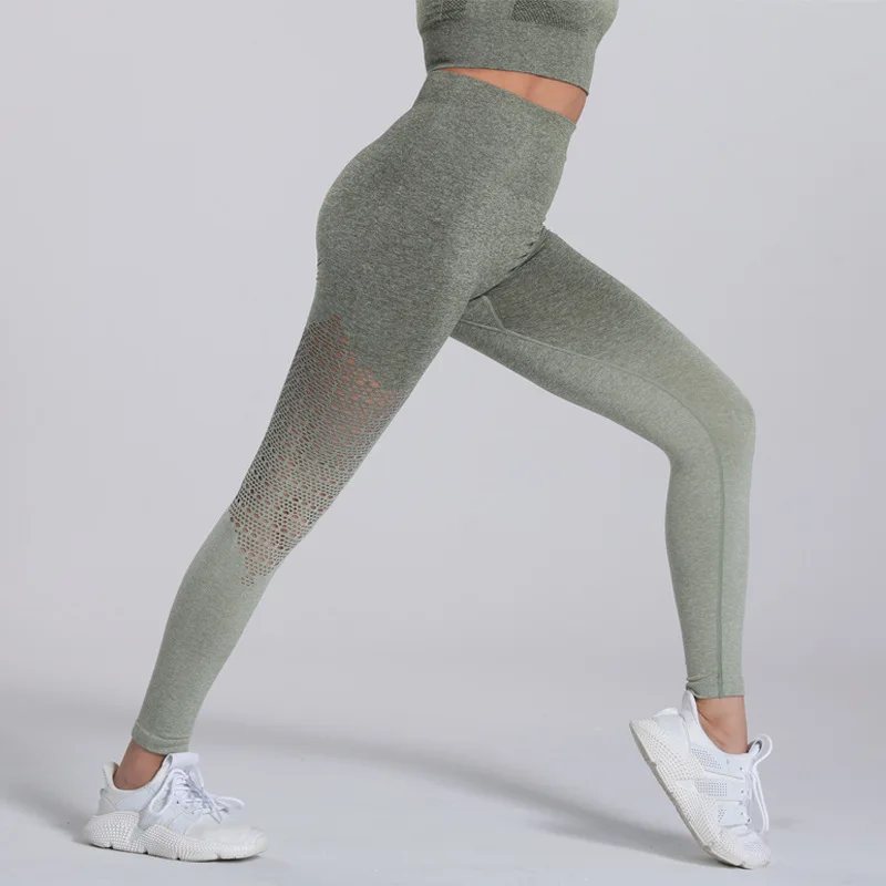 Mallas deportivas Push Up para Mujer, Leggings sexys, ajustados, de cintura alta, sin costuras