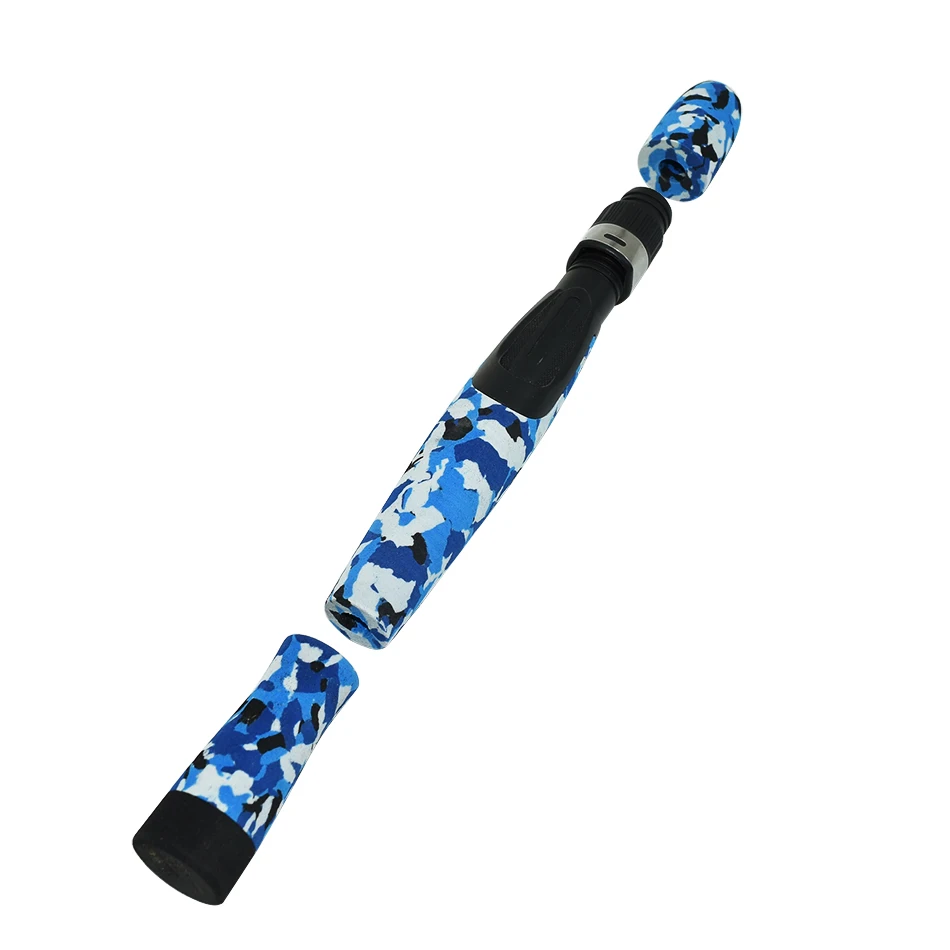 Rod Handle Split grip EVA  Camouflage baitcasting  spinning casting reel seat rod refit combo set kit parts1set kit/pack
